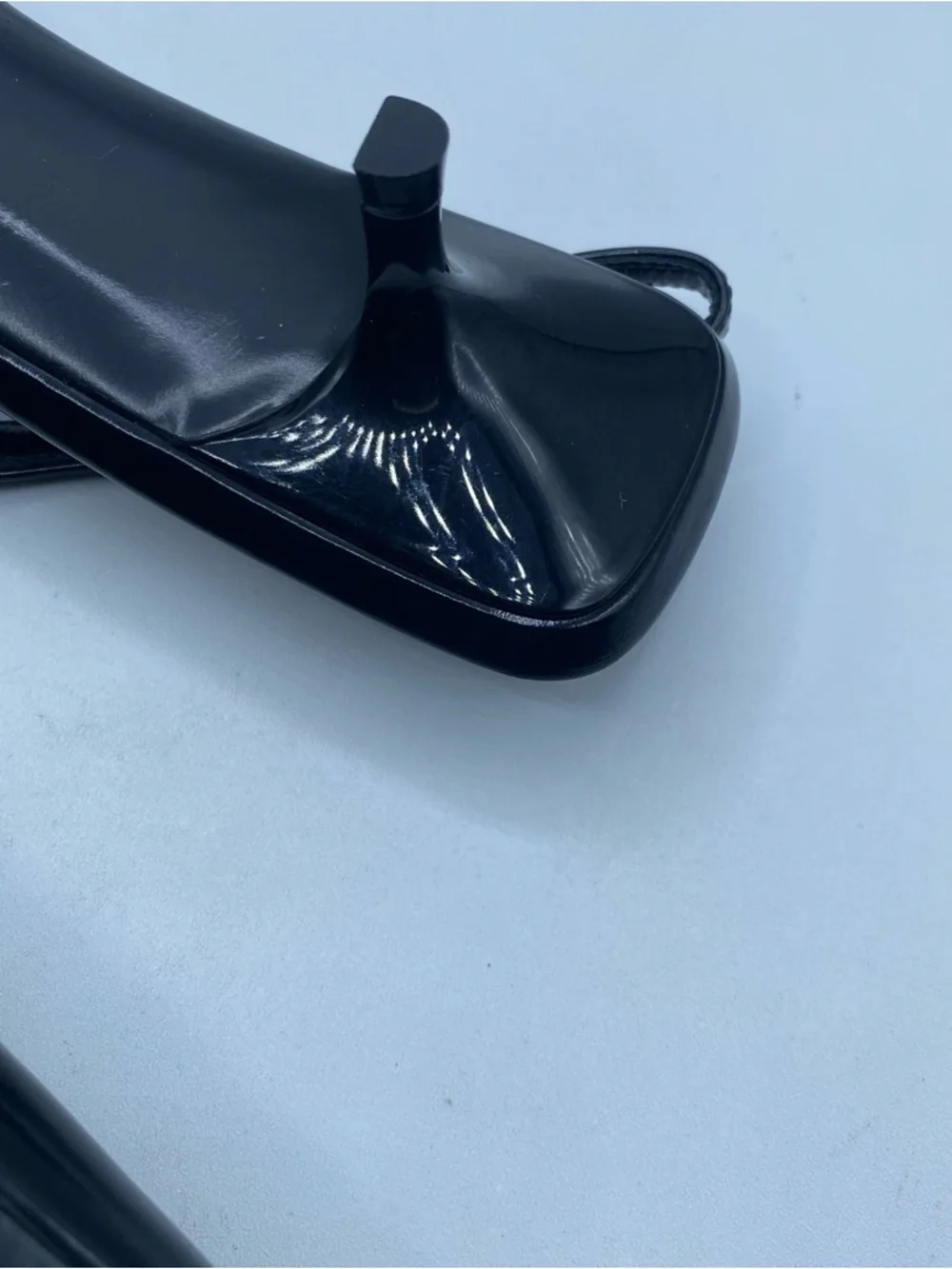Saint Laurent Cherish Slingback Pumps with Crystal Accents - Picture 13 of 16